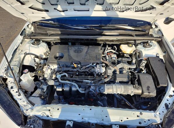 4T1DAACK3SU147695 2025 TOYOTA CAMRY White ძრავის განყოფილების ხედი