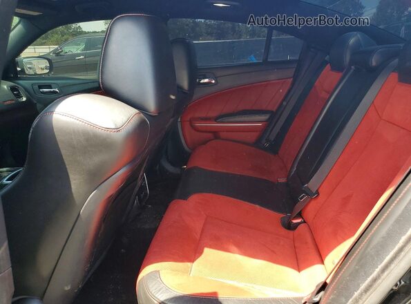 2C3CDXGJXLH144880 2020 DODGE CHARGER Black Rear interior view
