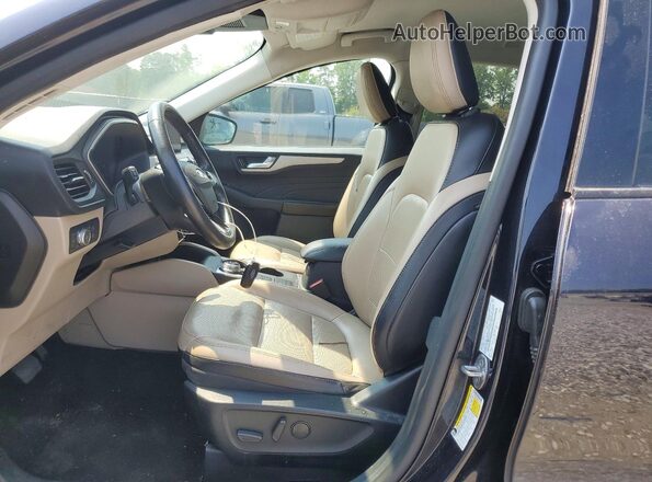1FMCU0H68MUA63402 2021 FORD ESCAPE Black Вид панелі приладів
