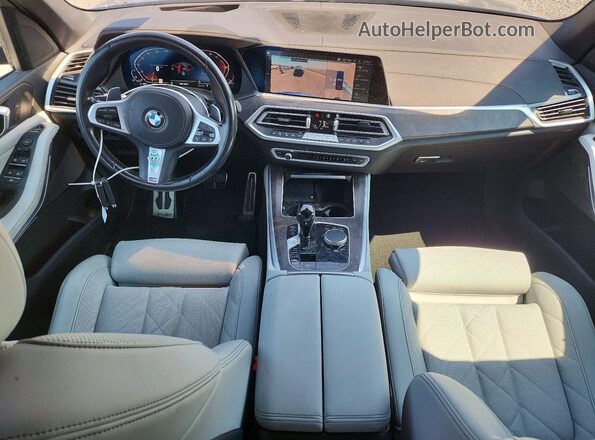 5UXCR6C00P9P88039 2023 BMW X5 Black Вид щитка приладів