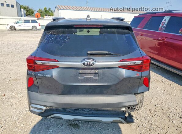 KNDEU2AA0M7098800 2021 KIA SELTOS Black Front interior view