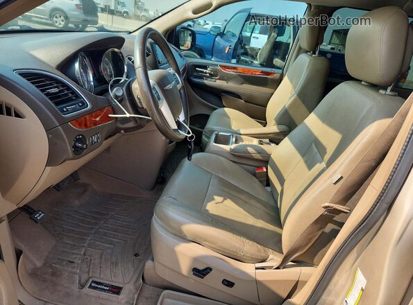 2C4RC1BG9GR155953 2016 CHRYSLER TOWN Beige Widok deski rozdzielczej