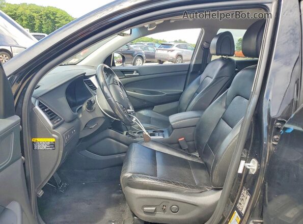 KM8J3CA20JU680209 2018 HYUNDAI TUCSON Black Вид панелі приладів