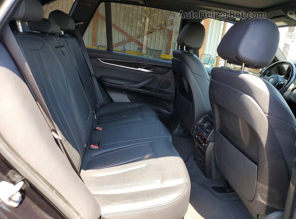 5UXKT0C59J0W00068 2018 BMW X5 Black Engine compartment view