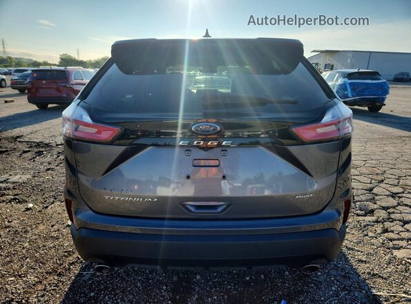 2FMPK4K92NBA55708 2022 FORD EDGE Gray Front interior view