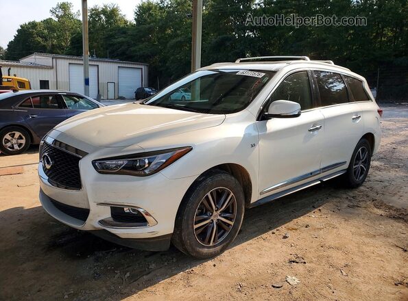 5N1DL0MNXHC553808 2017 INFINITI QX60 White Tył lewy