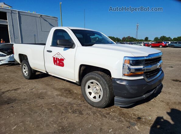 1GCNCNEH1JZ372212 2018 CHEVROLET SILVERADO White წინა ხედი