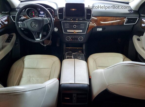 4JGDA5HB4GA744802 2016 MERCEDES-BENZ GLE Gray Вид щитка приладів