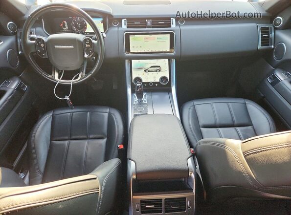 SALWG2RV2KA847558 2019 LAND ROVER RANGE ROVER Black Вид щитка приладів