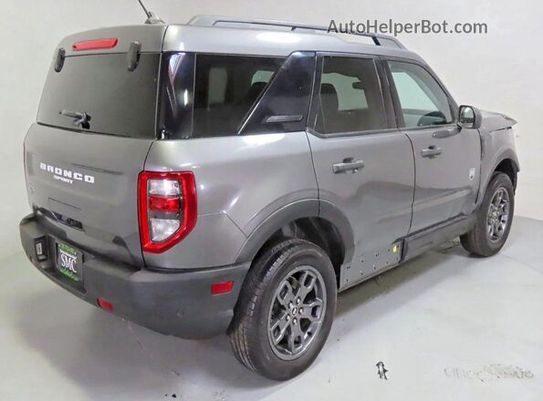 3FMCR9B66PRE04077 2023 FORD BRONCO Gray Delantero derecho