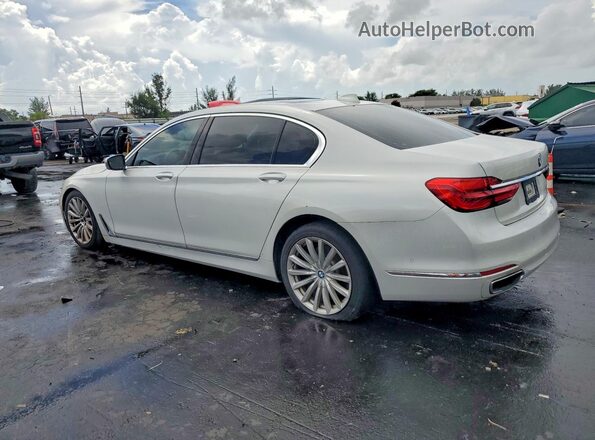 WBA7E2C51GG547862 2016 BMW 7 SERIES White Հետևի աջ