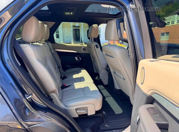 SALRU2RV2L2435738 2020 LAND ROVER DISCOVERY Black წინა სალონის ხედი