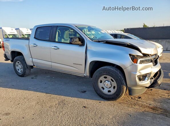 1GCGSDE30G1381873 2016 CHEVROLET COLORADO Silver Դիմացի տեսք