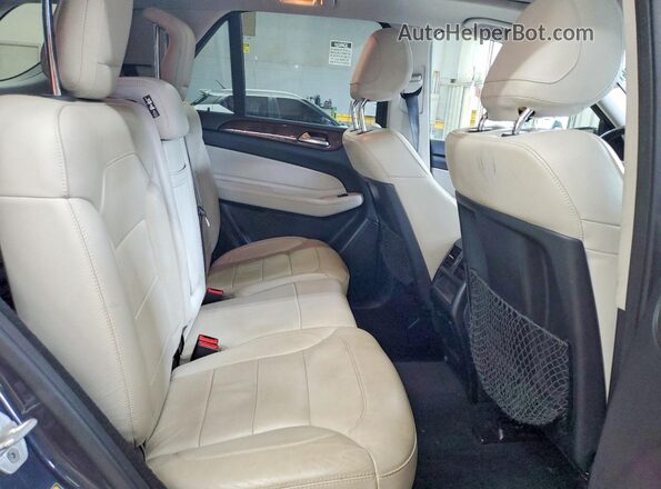 4JGDA5HB4GA744802 2016 MERCEDES-BENZ GLE Gray Вид підкапотного простору