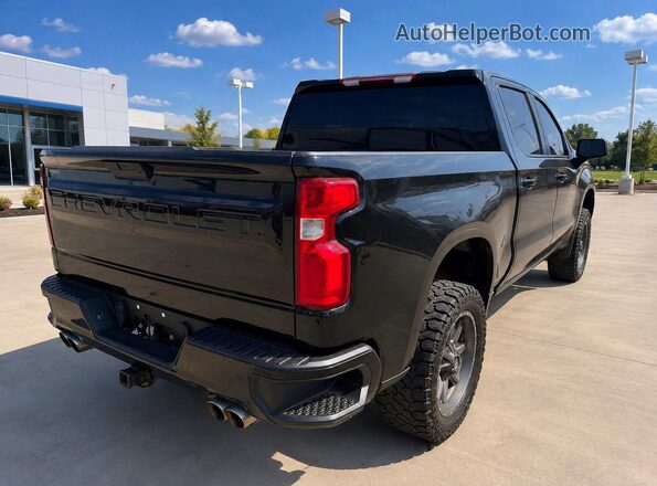 3GCUYEED9LG422061 2020 CHEVROLET SILVERADO Black Vista frontal