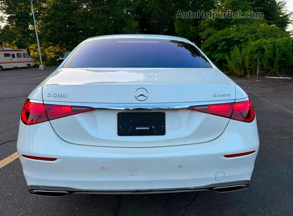W1K6G7GB6MA045696 2021 MERCEDES-BENZ S Белый Вид сзади