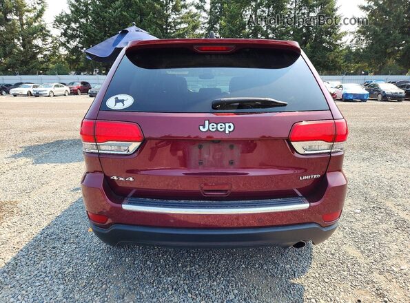 1C4RJFBG9KC665157 2019 JEEP CHEROKEE Maroon წინა სალონის ხედი