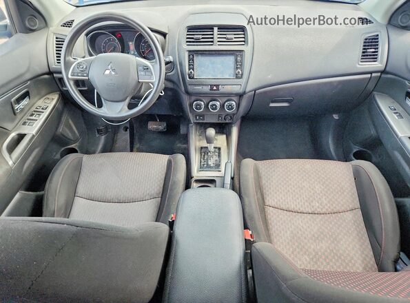 JA4AR3AU0KU018985 2019 MITSUBISHI OUTLANDER Blue ხელსაწყოთა პანელის ხედი