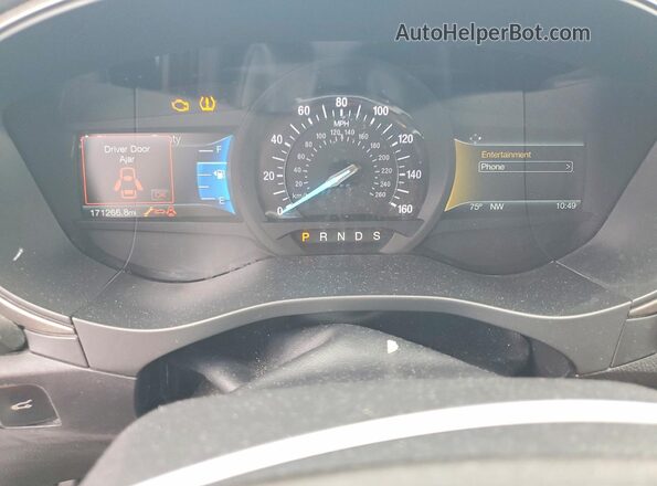3FA6P0HD8JR179876 2018 FORD FUSION Blue Widok tylnych siedzeń
