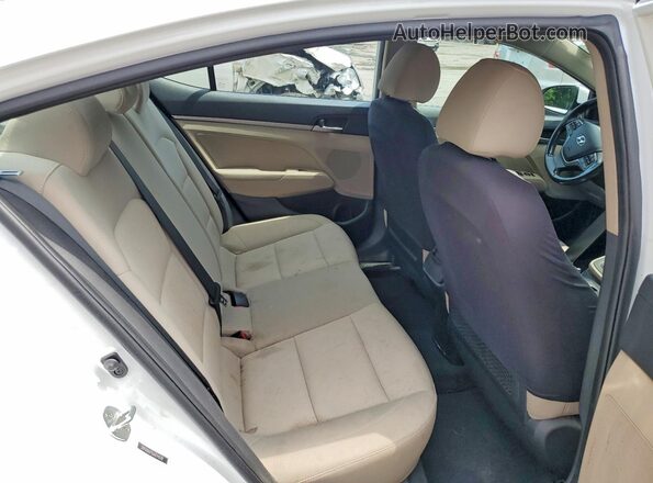 5NPD84LF5JH214679 2018 HYUNDAI ELANTRA White Սալոնի հետևի տեսք
