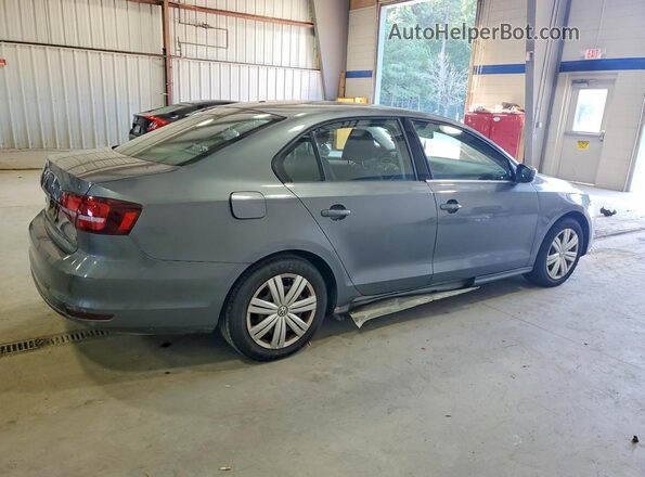 3VW2B7AJ4HM329423 2017 VOLKSWAGEN JETTA Серебряный Передняя правая четверть