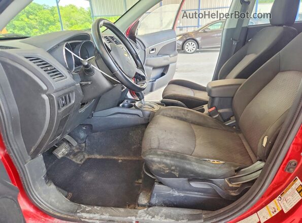 JA4AP3AU7HZ012053 2017 MITSUBISHI OUTLANDER Red Առջևի վահանակի տեսք