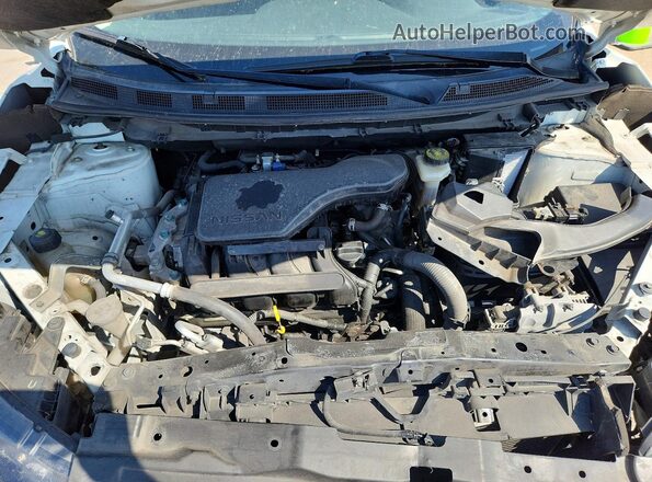 JN1BJ1AV7MW308469 2021 NISSAN ROGUE White VIN კოდის სტიკერის ხედი