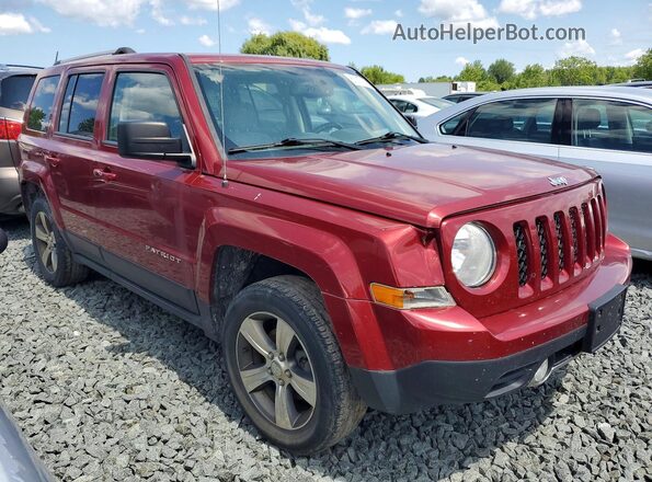 1C4NJRFBXHD179250 2017 JEEP PATRIOT Maroon Vista frontal