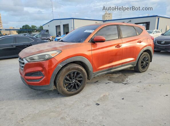 KM8J23A46HU414854 2017 HYUNDAI TUCSON Orange Tył lewy