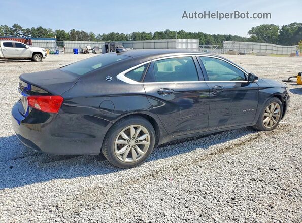 1G1105S37HU187484 2017 CHEVROLET IMPALA Черный Передняя правая четверть