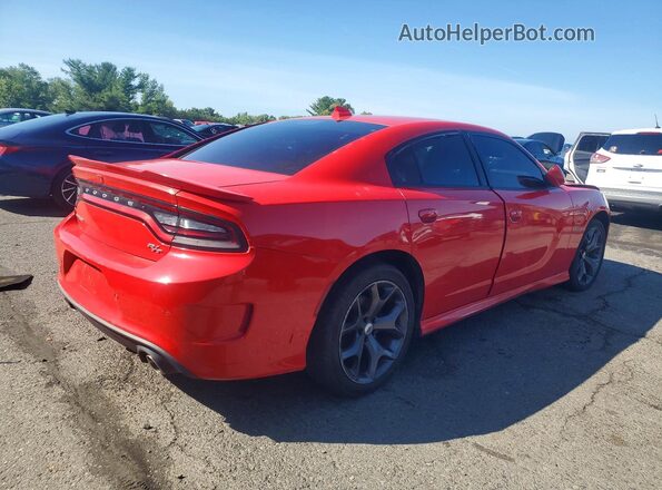2C3CDXCT0KH532366 2019 DODGE CHARGER Red Front right