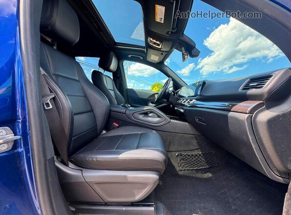 4JGFB4KB0LA074135 2020 MERCEDES-BENZ GLE Blue Вид ззаду