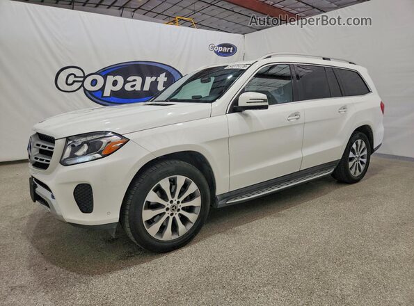 4JGDF6EE5HA966286 2017 MERCEDES-BENZ GLS White Trasero izquierdo