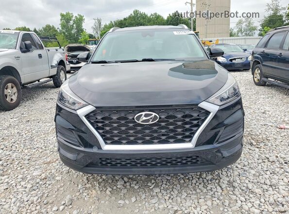 KM8J3CA40KU866769 2019 HYUNDAI TUCSON Black Вид ззаду