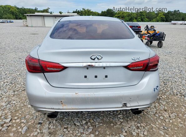 JN1EV7AP8KM511966 2019 INFINITI Q50 Silver Вид салону спереду