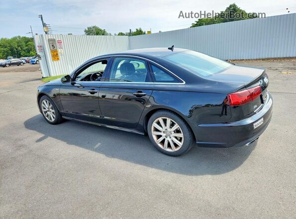 WAUHGAFC8GN007438 2016 AUDI A6 Черный Задняя правая четверть