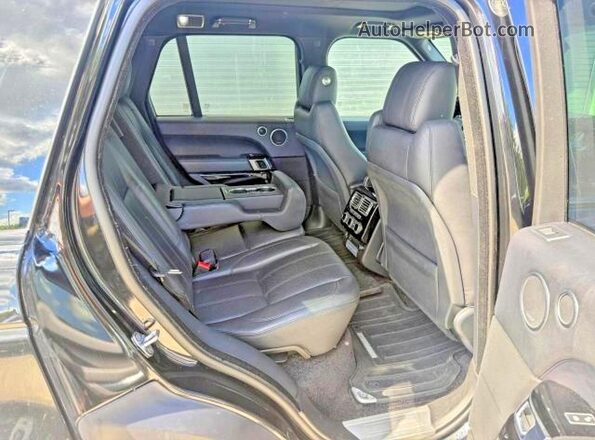 SALGS2FK7HA368610 2017 LAND ROVER RANGE ROVER Черный Вид подкапотного пространства