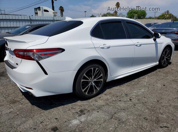 4T1B11HK3KU161905 2019 TOYOTA CAMRY Белый Передняя правая четверть