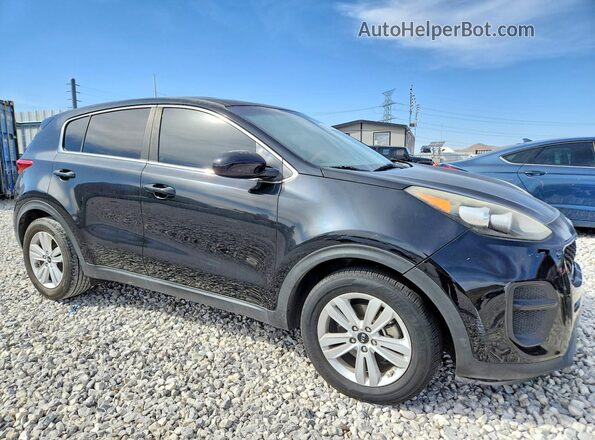 KNDPM3AC7J7329641 2018 KIA SPORTAGE Black წინა ხედი
