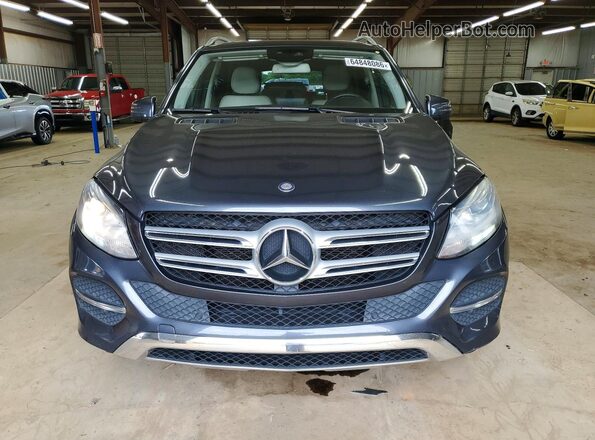4JGDA5HB4GA744802 2016 MERCEDES-BENZ GLE Gray Вид ззаду
