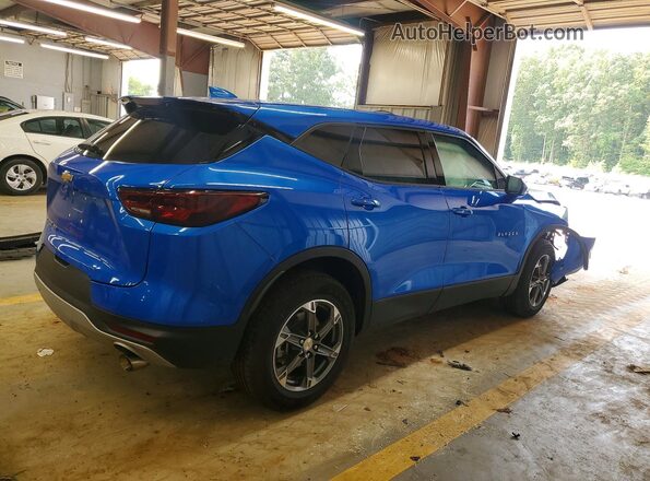 3GNKBHR48SS168835 2025 CHEVROLET BLAZER Blue Delantero derecho