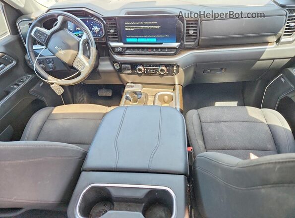 3GCUDFE82PG341994 2023 CHEVROLET SILVERADO Black Вид щитка приладів