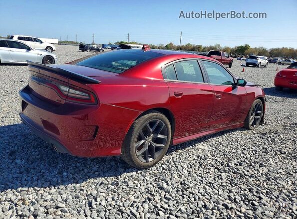 2C3CDXHG9NH224872 2022 DODGE CHARGER Burgundy Front right