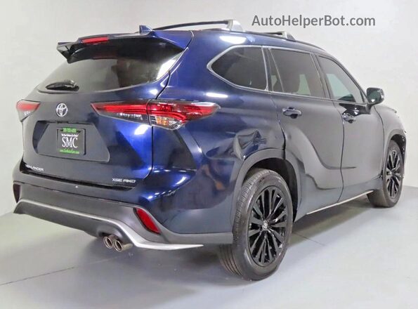 5TDKDRBH1RS557062 2024 TOYOTA HIGHLANDER Blue Առջևի աջ