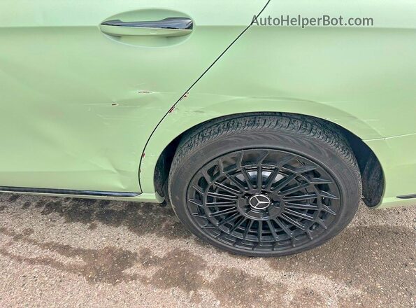 WDDZF6GB4JA353567 2018 MERCEDES-BENZ E-CLASS Зеленый Вид задних сидений