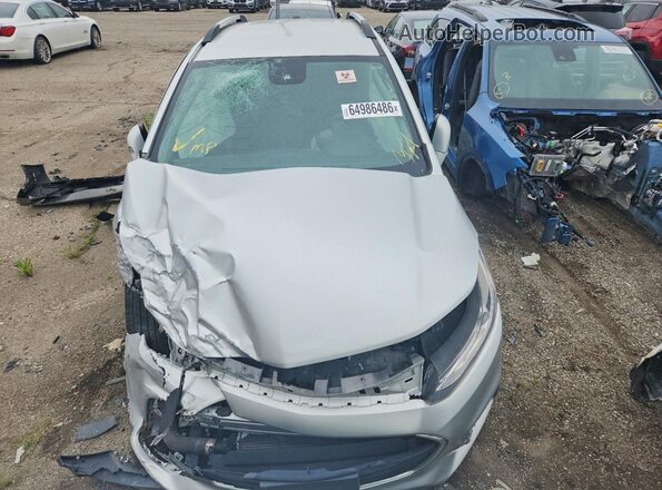 KL7CJLSB9KB819152 2019 CHEVROLET TRAX Серебряный Вид сзади