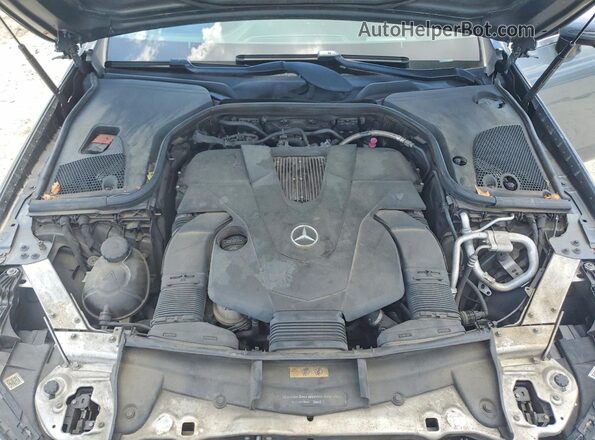 WDD1J6GB7JF008645 2018 MERCEDES-BENZ E Gray ძრავის განყოფილების ხედი