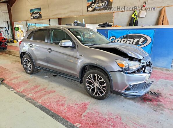 JA4AP3AU8KU008128 2019 MITSUBISHI OUTLANDER Gray Widok z przodu
