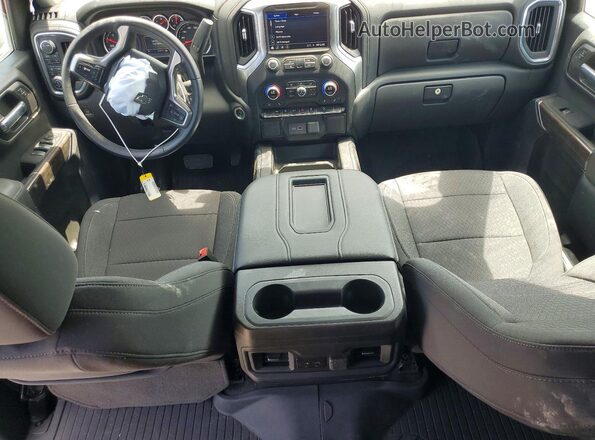1GCUYFET7NZ164994 2022 CHEVROLET SILVERADO Gray Widok zestawu wskaźników