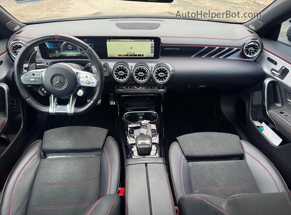 W1K5J5BB3LN128065 2020 MERCEDES-BENZ CLA-CLASS Black Вид задніх сидінь